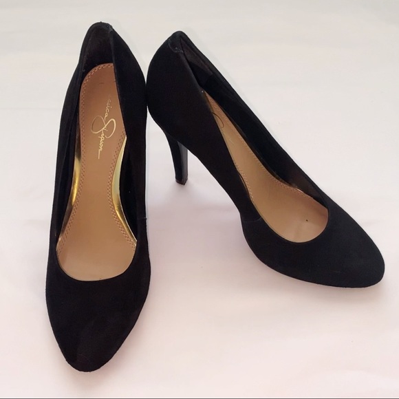 Jessica Simpson Shoes - Jessica Simpson Black Suede Heels